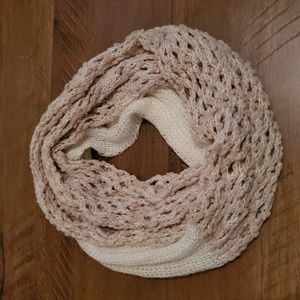 Cute Cream & Tan Scarf